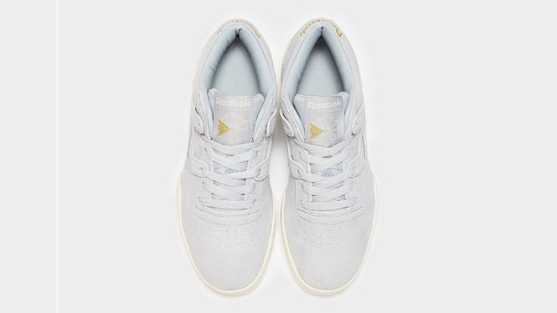 Reebok Workout Ripple Grey White Womens