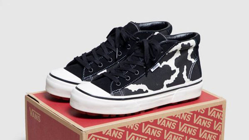 Vans Anaheim Style 29 Mid Black White Womens