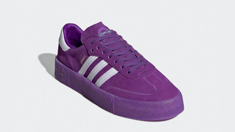 adidas gazelle silver green womens adidas Originals Samba - Boys' Grade School - White/Powder Plum main image 1