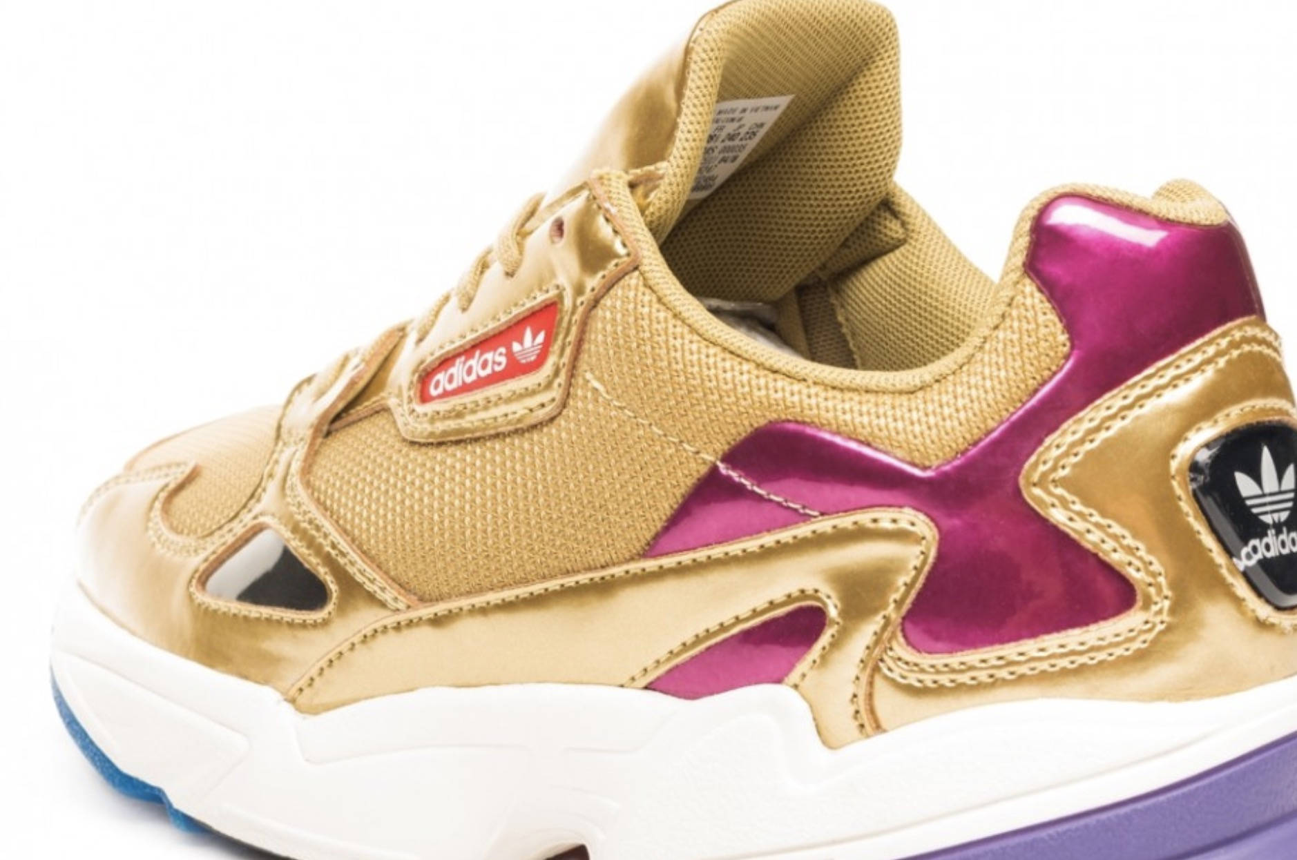 adidas' Upcoming Falcon Is Dripping In Metallic Gold