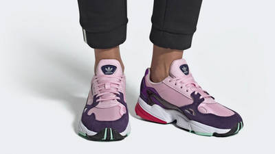 adidas falcon pink purple