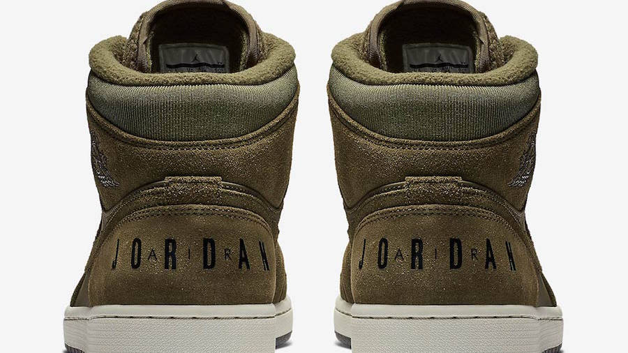 olive jordan 1 mid