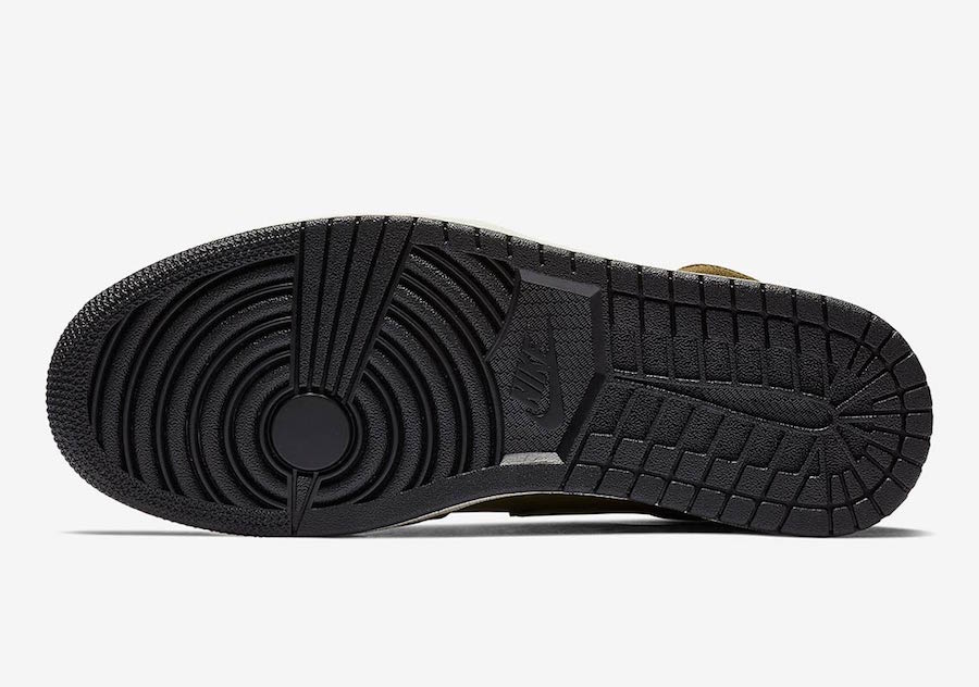 jordan 1 mid winterized olive