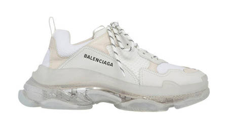 Balenciaga's Latest Triple S Update Is As Clear As Day