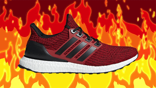 adidas impact red fractal