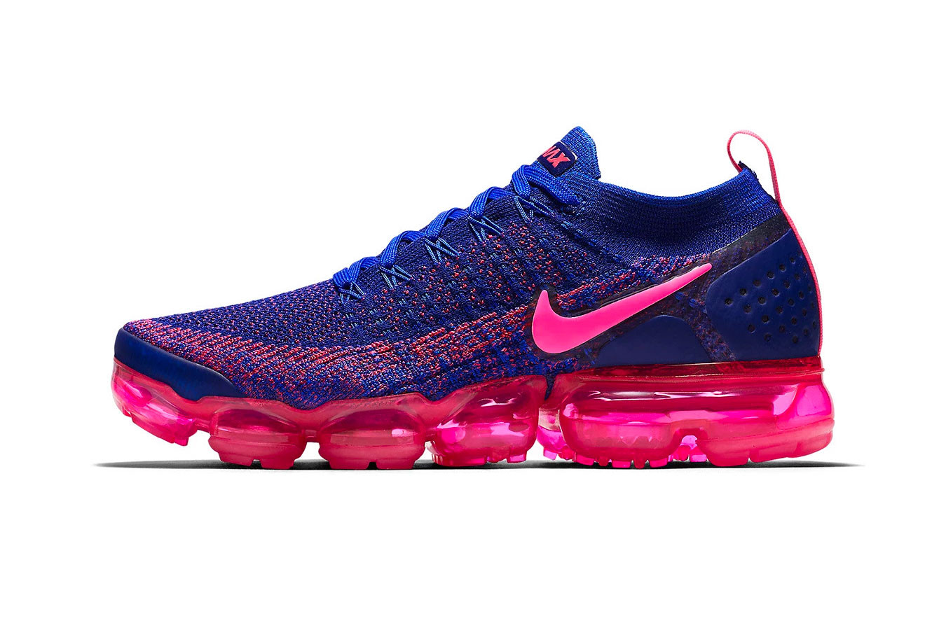 The Nike Air VaporMax Flyknit 2.0 Gets An Eye-Catching ‘Racer Blue’ Makeover