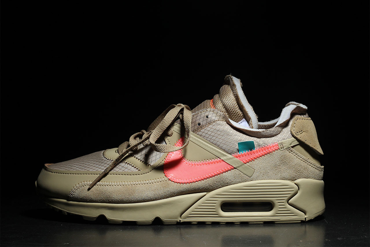 A Detailed Look At The Off White x Nike Air Max 90 'Desert A Detailed Look At The Off White x Nike Air Max 90 'Desert