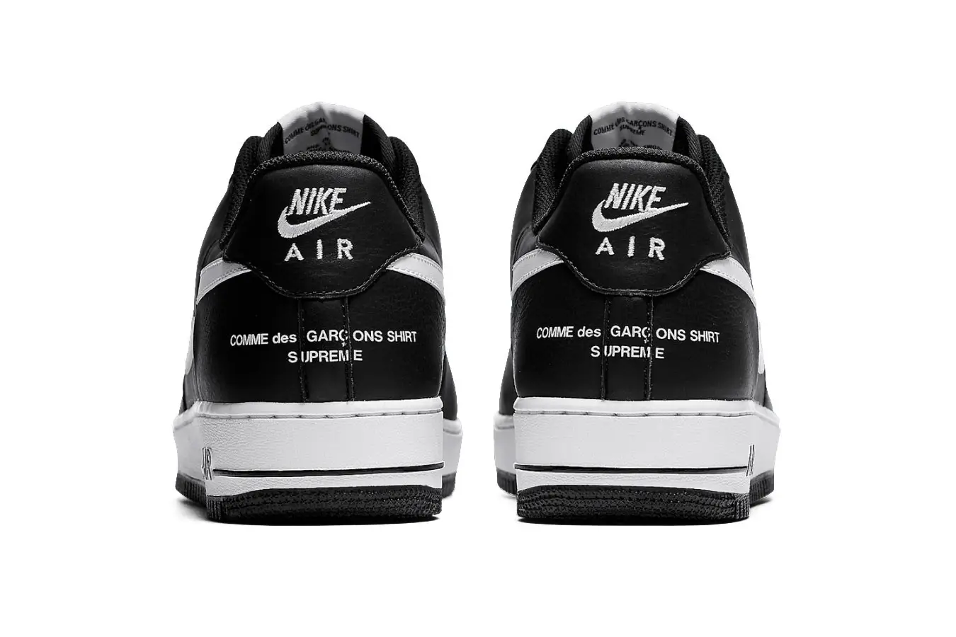 supreme x comme des gar~ons x nike air force 1 price