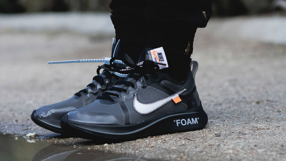 On Foot Look At The The Off-White x Nike Zoom Fly ‘Black’ And 'Pink’ On Foot Look At The The Off-White x Nike Zoom Fly ‘Black’ And ‘Pink’