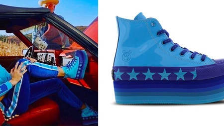 Miley Cyrus x Converse Is Back With Extra Glitz And Glamour Miley Cyrus x Converse Is Back With Extra Glitz And Glamour