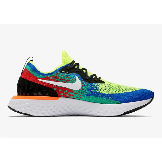 Nike epic sale react flyknit cyan