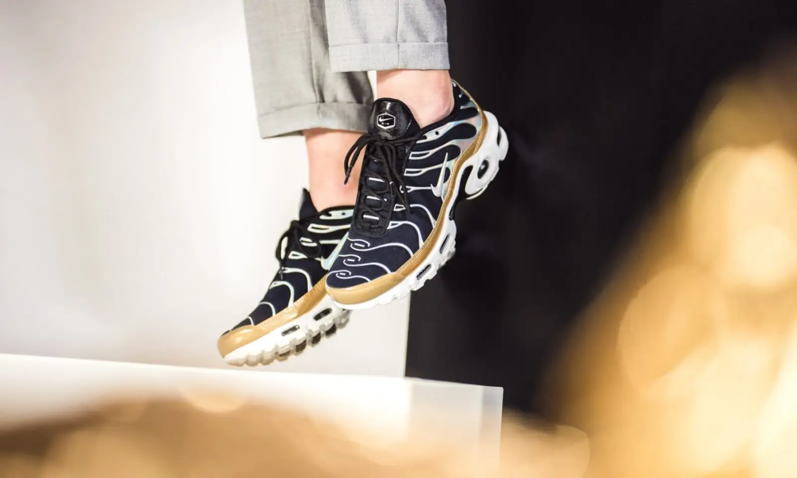 womens nike metallic