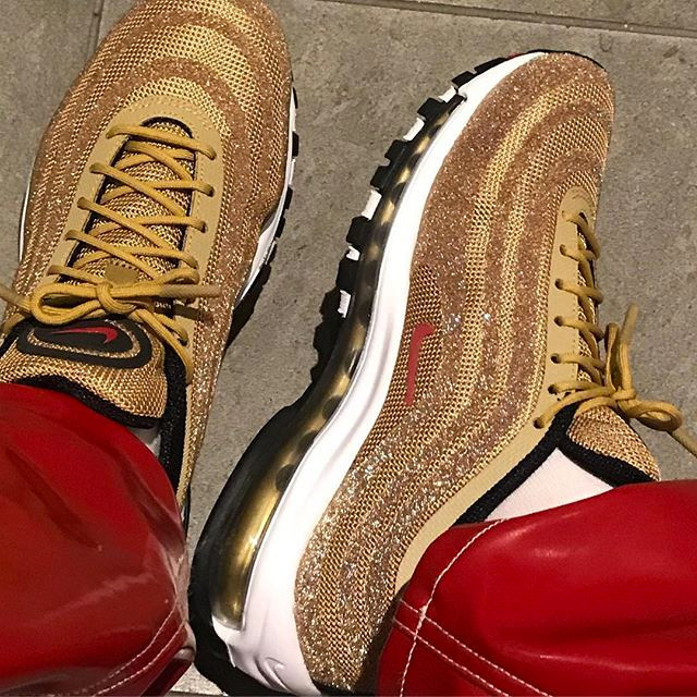 Metallic GoldÂ Swarovski Air Max 97