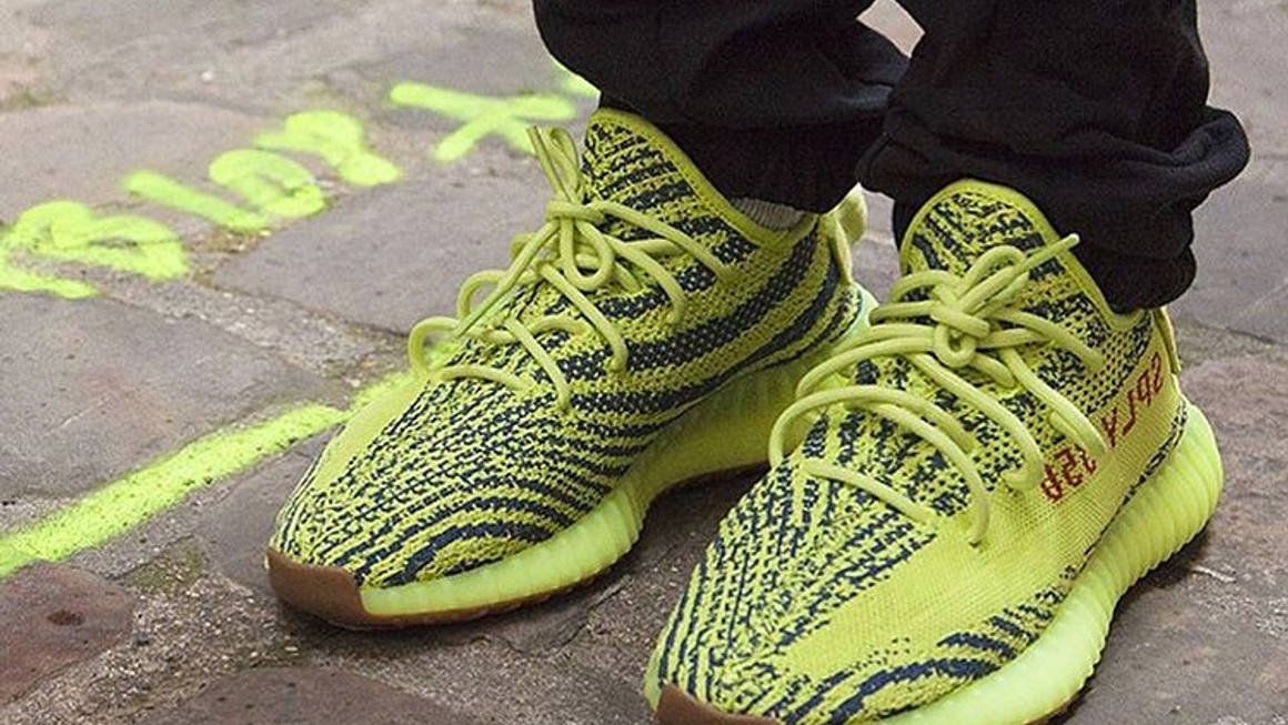 yeezy frozen yellow resell