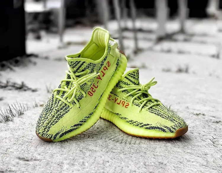 yeezy boost 350 V2 SEMI FROZEN YELLOW（Yeezy Boost 350 V2 Semi 