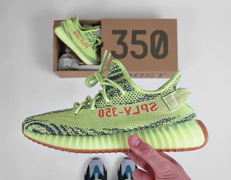 yeezy 350 frozen yellow 2018