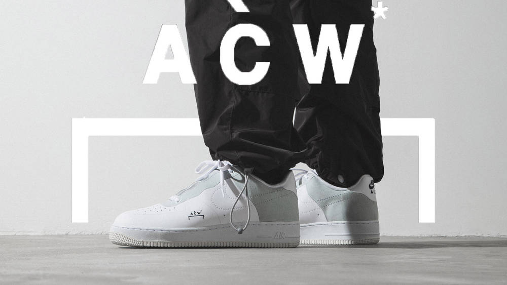 First On-Foot Look At The A-COLD-WALL* x Nike Air Force 1