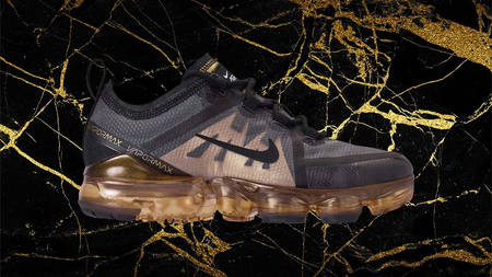 Kick Off The New Year With The Nike Air VaporMax 2019 'Black/Gold'