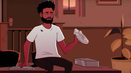 First Look At The Childish Gambino x adidas Originals Sneaker