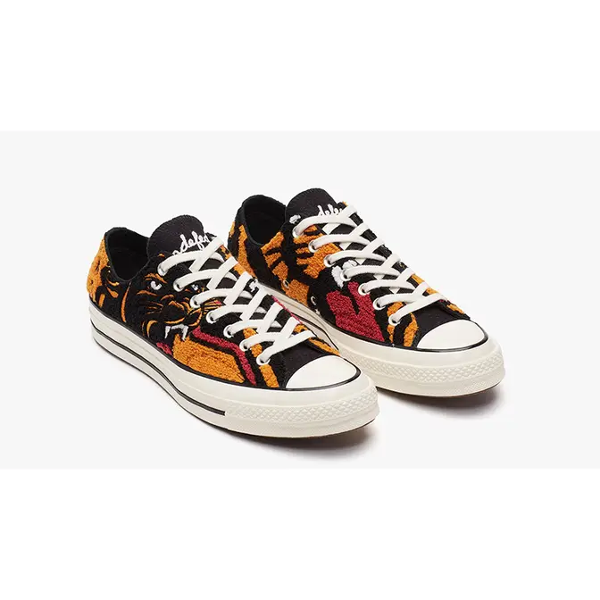 Undefeated x Converse Chuck Ox 70 Orange Multi Where To Buy