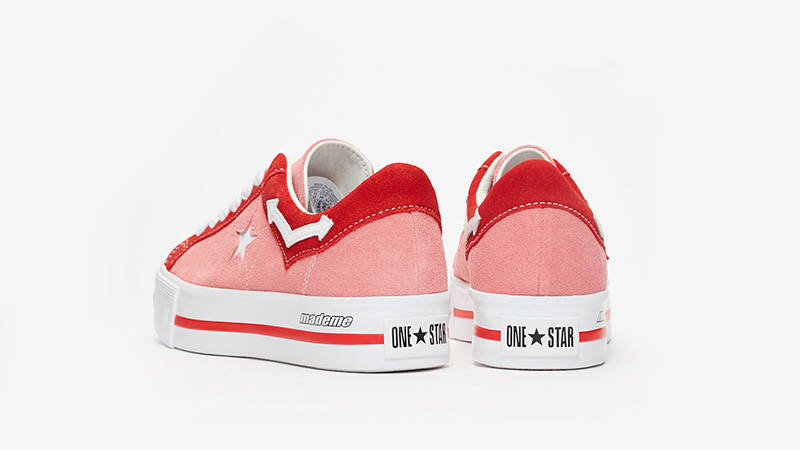 Converse x MadeMe One Star Platform Pink Red