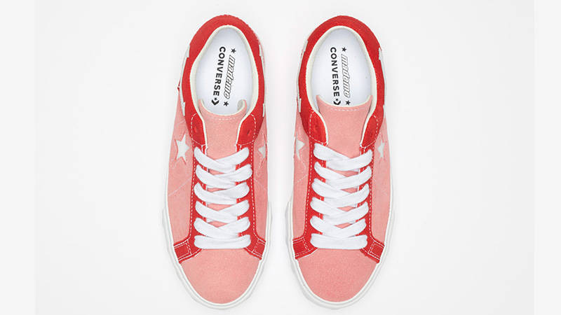 Converse x MadeMe One Star Platform Pink Red