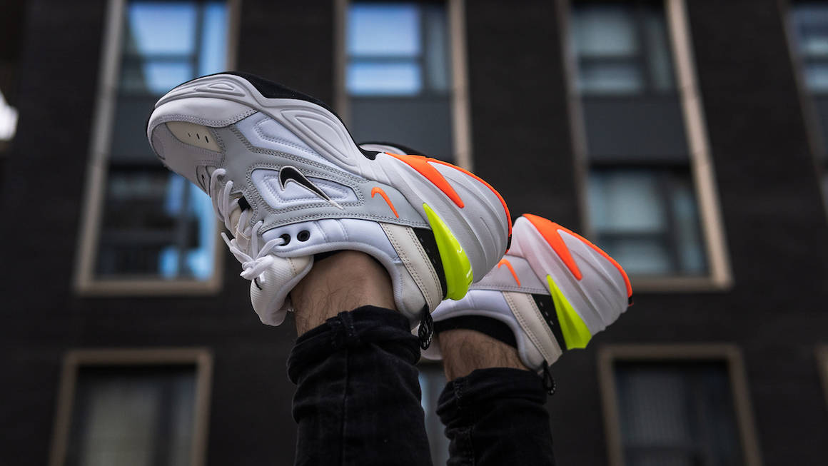 Take An On-Foot Look At The Nike M2K Tekno 'Pure Platinum' | The Sole ...