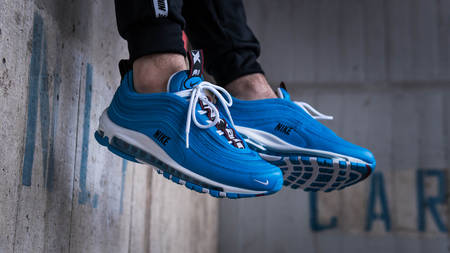 Inject A Pop Of Colour Into Your Collection With The Nike Air Max 97 Premium ‘Blue Hero’