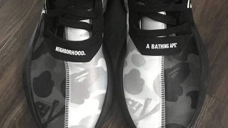 First Look At The BAPE x Neighborhood x adidas Originals POD-S3.1