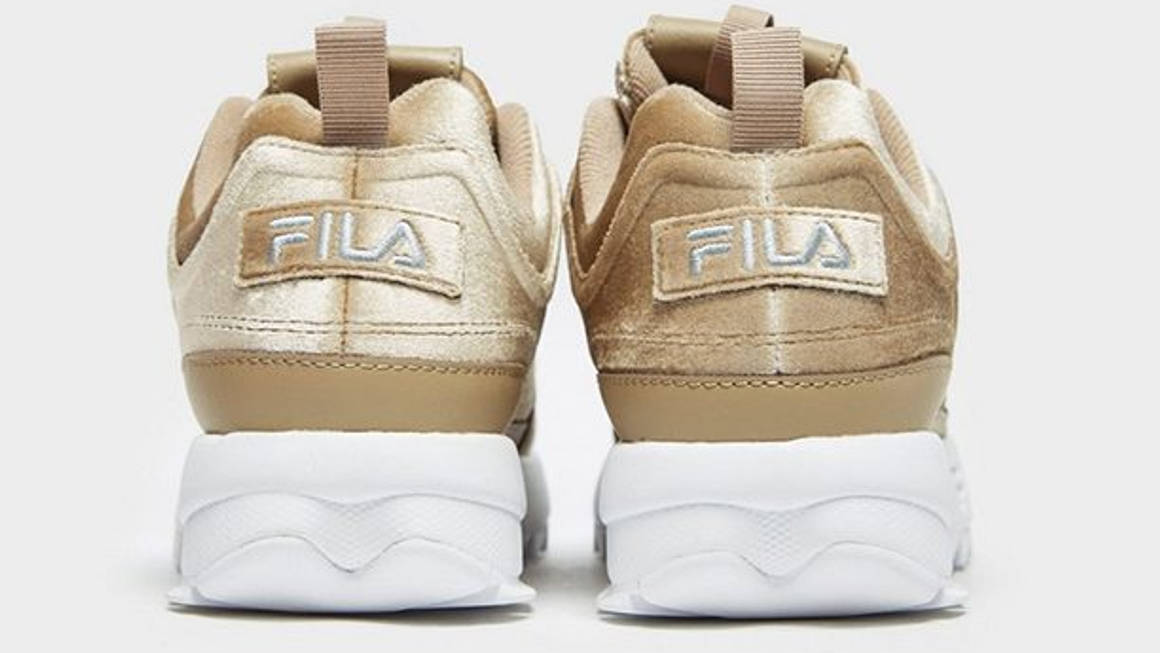 fila disruptor velvet women's