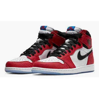 Jordan 1 Retro High Spider Man Origin Story 555088 602 The Sole Supplier