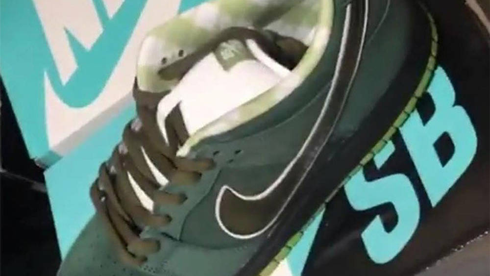 The Concepts x Nike SB Dunk Lo Surfaces In A ‘Green Lobster’ Colourway The Concepts x Nike SB Dunk Lo Surfaces In A ‘Green Lobster’ Colourway