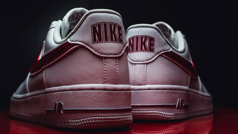 Nike Air Force 1 07 White Red | Where 
