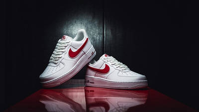 Nike Air Force 1 07 White Red | Where 