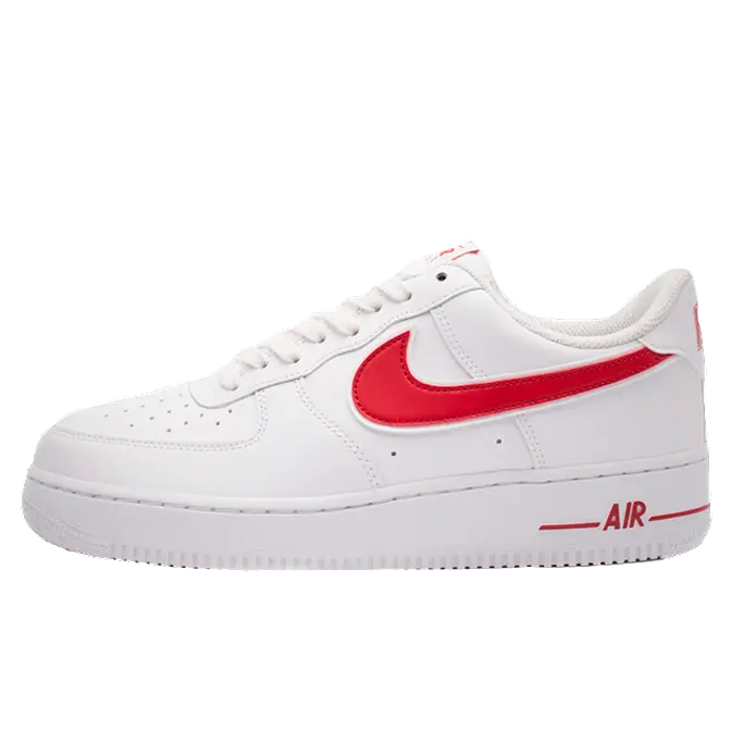 Nike Air Force 1 Low ‘07 3 Gym Red White Size 13 Sneakers Shoes AO2423-102