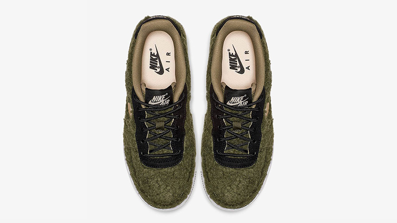 Nike Air Force 1 Low Shearling GS Olive