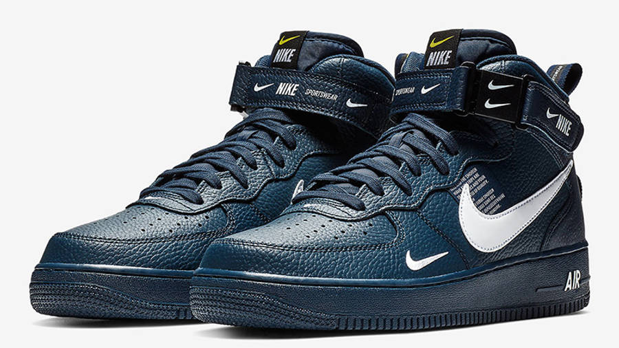 Nike Air Force 1 Mid Utility Navy 