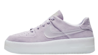 nike air force sage low violet