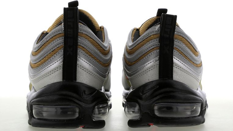 air max 97 silver gold black