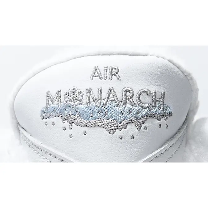 Nike grey Air Monarch 4 Snow Day