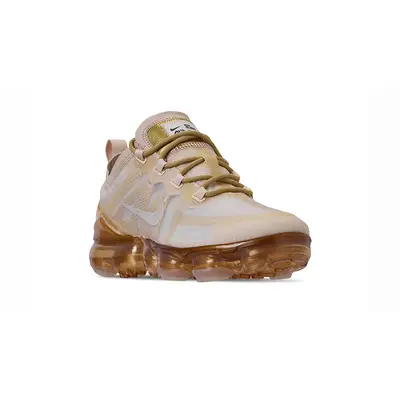 Vapor max white and on sale gold