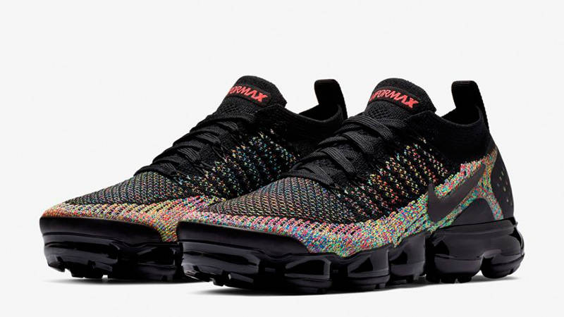 Nike Air VaporMax Flyknit 2 Black Multi