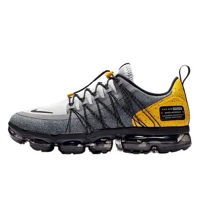 Nike Air VaporMax Run Utility Grey Amarillo Where To Buy AQ8810 010 The Sole Supplier