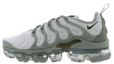 grey and green vapormax plus