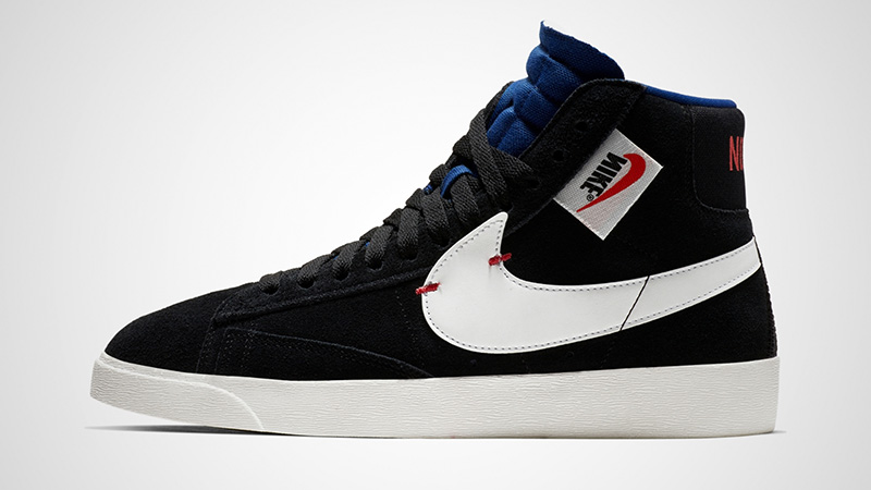 Nike Blazer Mid Rebel Black Womens