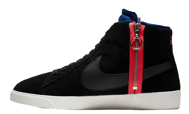 Nike Blazer Mid Rebel Black Womens