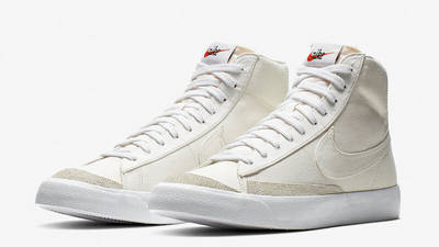 nike blazer white canvas