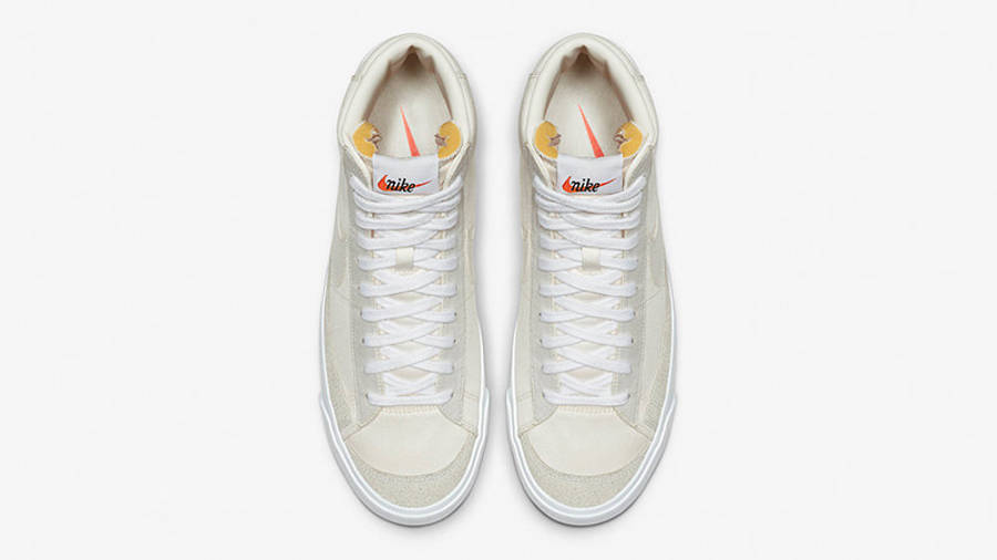 white canvas nike blazer