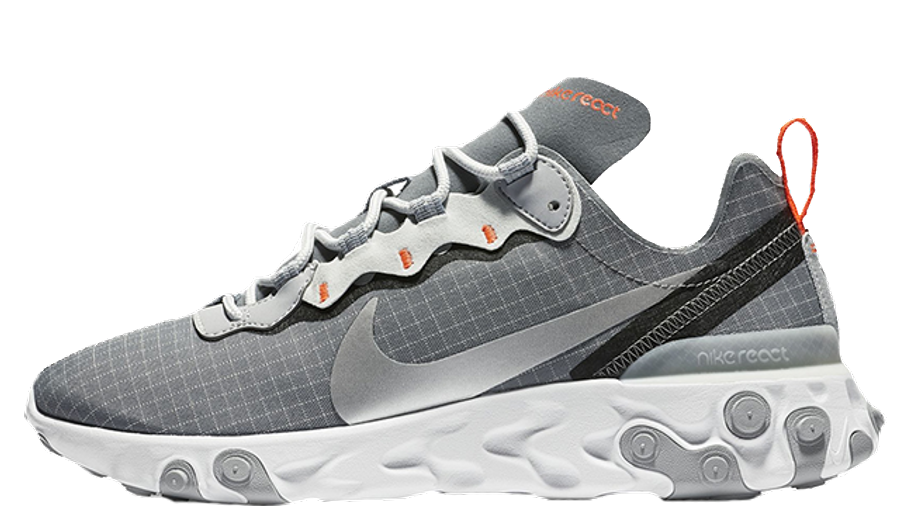 Nike React Element 55 Grey Grid Where To Buy Cd1503 001 The Sole Supplier