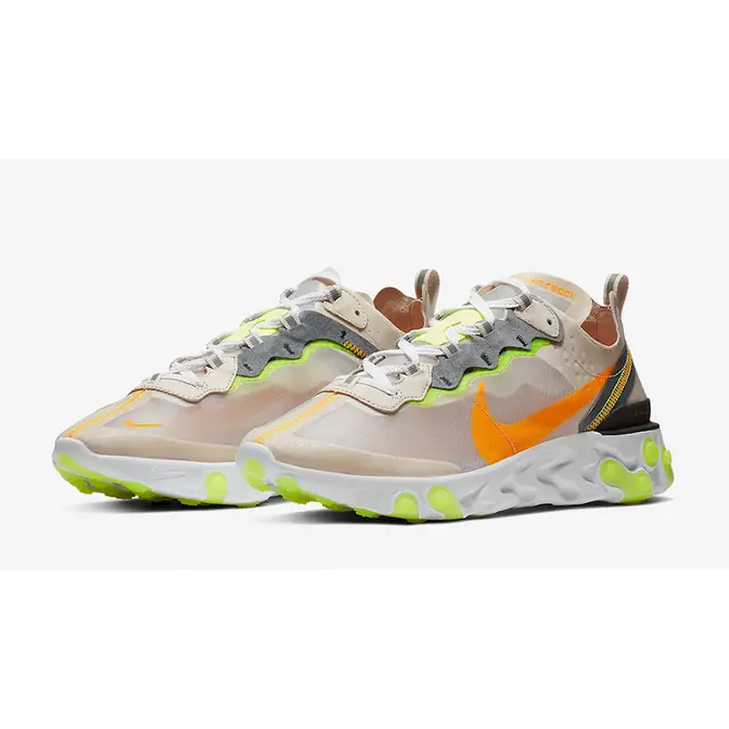 Nike react element hot sale 87 mens yellow